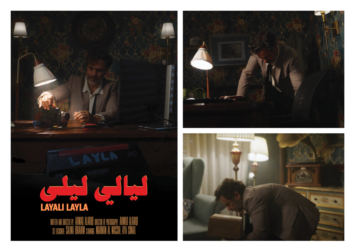 A Student Film by Ahmed Alariqi. Working as assistant set designer on this set to create an old, nostalgic aesthetic to suit the story of the film, exploring the boundary between remembering and forgetting, and translating that into a set that properly represents the idea.